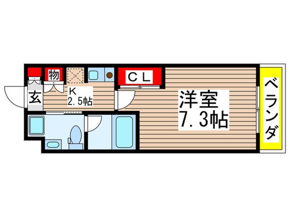 プライムレジデンス市川の物件間取画像